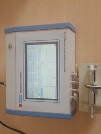 Equipamento do analisador da impedância do ultrassom do tela táctil para o teste cerâmico e o transdutor