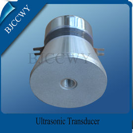 60w transdutor ultra-sônico do líquido de limpeza de 25 quilohertz/transdutor ultra-sônico Piezo