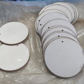 Placa cerâmica Piezo redonda padrão do CE para o sensor ultrassônico da vibração