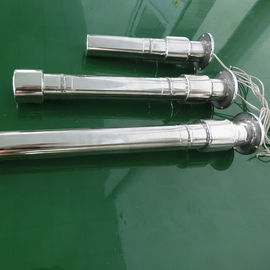Material de aço inoxidável do transdutor tubular ultrassônico Immersible para o tratamento líquido