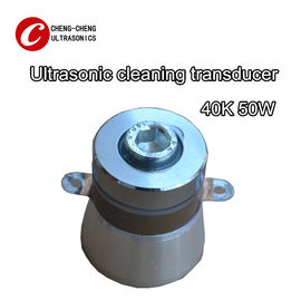 material de aço inoxidável TUV do transdutor ultrassônico piezoelétrico de 40k 50w