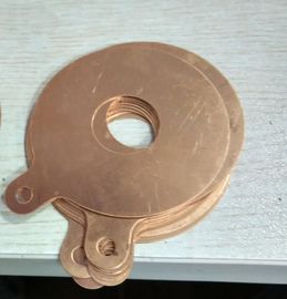Resistência térmica cerâmica Piezo do anel do cobre do elétrodo da placa da confiança alta