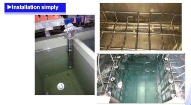 Gerador ultrassônico do tratamento líquido e material de aço inoxidável do transdutor