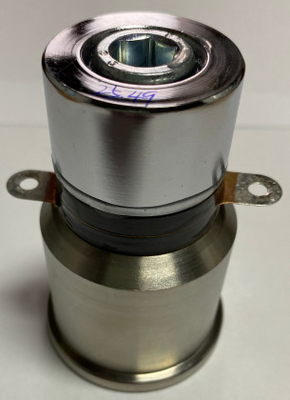 Transdutor ultrassônico piezoelétrico personalizado da vibração do titânio 50w 28khz