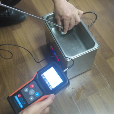 analisador ultrassônico do medidor da intensidade da frequência da impedância 25mm da bateria 3.7v
