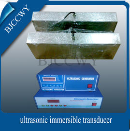 transdutor 2000w ultra-sônico Immersible de aço inoxidável para o líquido de limpeza ultra-sônico