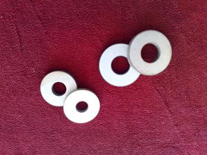 Elemento cerâmico Piezo da vibração do anel 60 x 30 x 10 P8 com boa resistência térmica