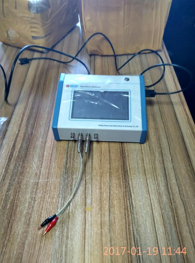 Frequência de teste do analisador e instrumento ultrassônico da impedância para testes ultrassônicos do equipamento