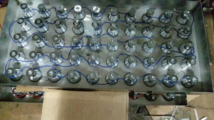 Sensor ultrassônico piezoelétrico do transdutor do CE para o líquido de limpeza automático ultrassônico