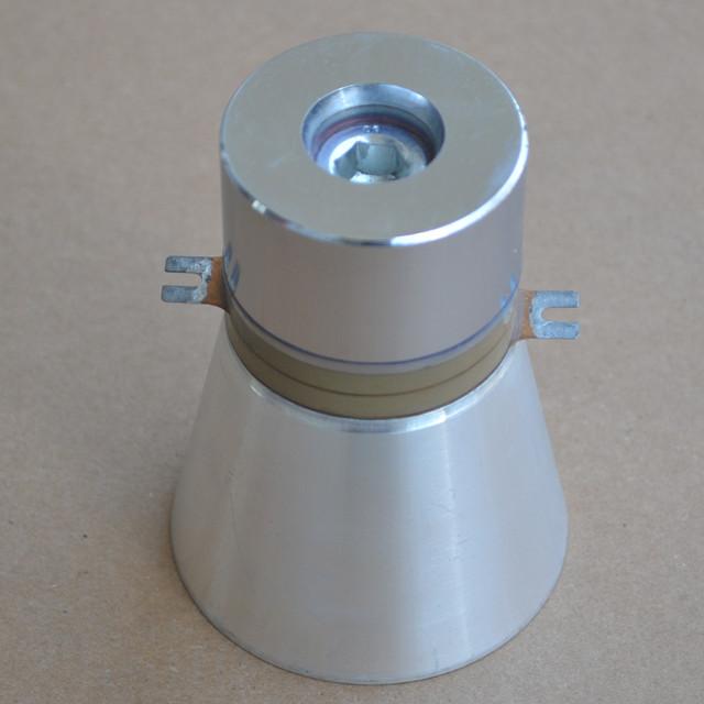 Transdutor cerâmico Piezo da limpeza ultrassônica da frequência com placa da movimentação