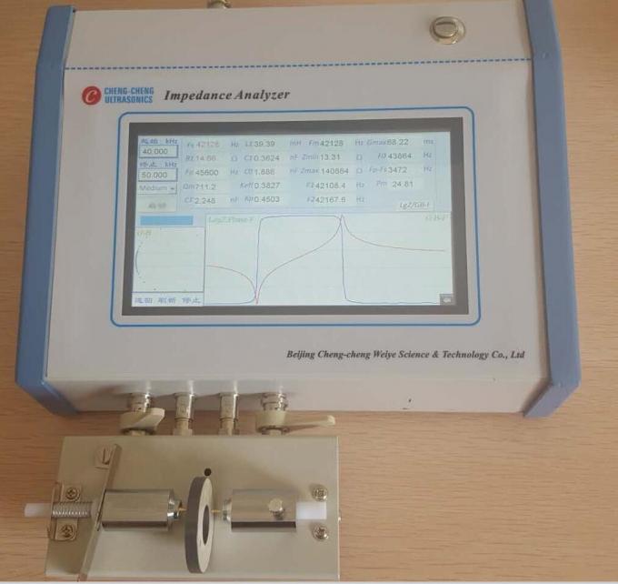 Analisador Piezo de teste da impedância da cerâmica/analisador ultrassônico da impedância da precisão