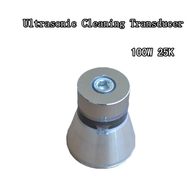 Sensor ultrassônico piezoelétrico de aço inoxidável 100W 25K do transdutor