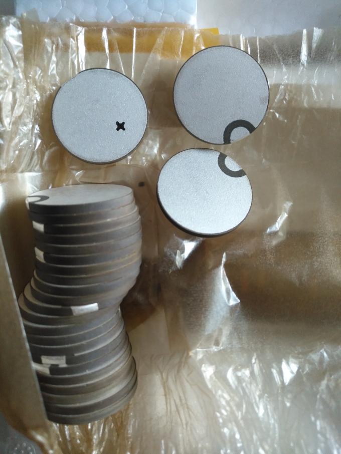 Boa placa cerâmica Piezo da resistência térmica/placa cerâmica piezoelétrica para detectores ultrassônicos
