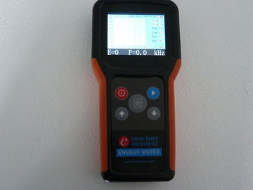 Freqüência ultra-sônica que mostra o medidor ultra-sônico da intensidade do dispositivo de medição