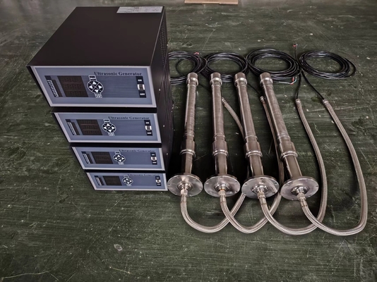 Equipamento de transdutor de ultra-som para limpeza de tubos de aço inoxidável de 100w 27khz