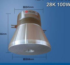Aprovação cerâmica do CE do transdutor 100W 28K da limpeza ultrassônica do poder superior